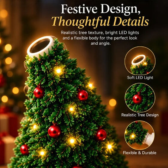 🎄 2026 New USB Plug-In Christmas Projector Night Light ✨ 6+ Holiday Patterns LED Ceiling Lamp, Warm Light Christmas Tree Projection, Room Decor for Bedroom, Party & Holiday Gifts