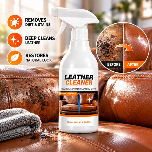 3-in-1 Leather Cleaner & Conditioner Spray-Cleans, Conditions & Protects